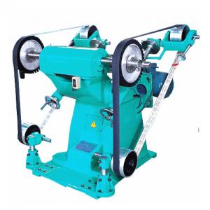 China Big Power Sand Belt Grinding And Polish Machine With Two Cloth Wheel on sale