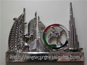 China Exquisite painted metal fridge magnetic stick, Dubai design refrigerator magnetic sticks, factory