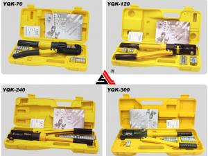 China YQK-70 Hydraulic Cable Lug Crimping Tool With Automatis Safety Set For Crimping Terminal on sale