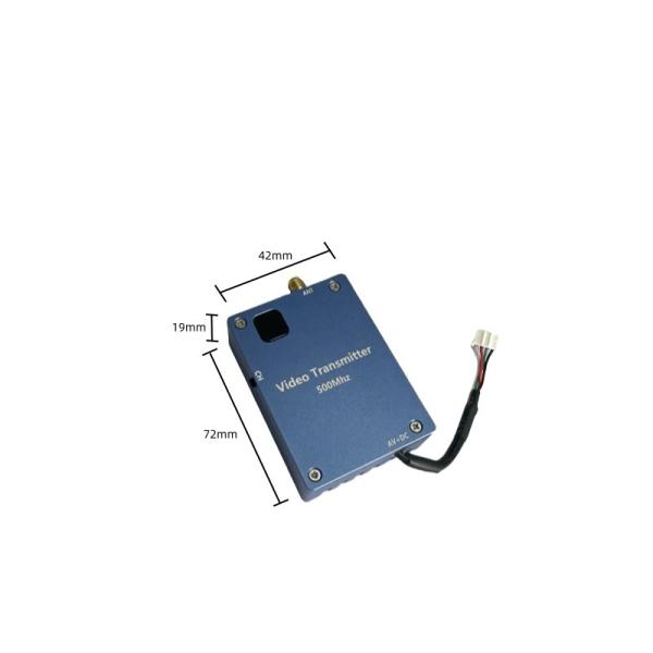FM Modulation and -New Frequency Band KP-500 TX 2W VTX for Long-Distance Transmission
