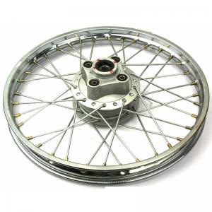 China OEM CG125 Aftermarket Motorcycle Wheels Front Steel Wheel Rim Assembly on sale