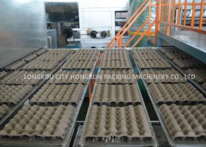 China Recycling Rotary Pulp Molding Machine , Paper Egg Tray Making Machine on sale