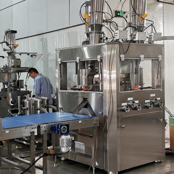 Solid Dishwashing Block Tablet Press Machine Production Line 100KN Pressure