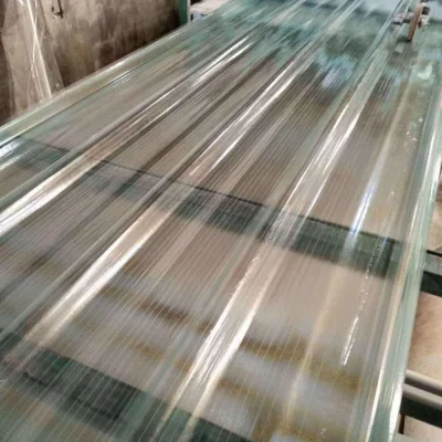 Soundproofing FRP Daylighting Tile High Heat Insulation FRP Translucent Sheet