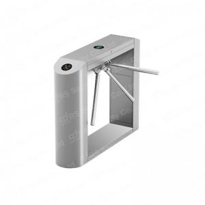 China Bar Code Reader Tripod Turnstile Tourist Attractions Cylinder Anti Pinch Three Rollers Gate Board factory