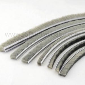 China Insectproof  Wool Pile Weather Strip 100% PP Draught Excluder Brush Strip on sale