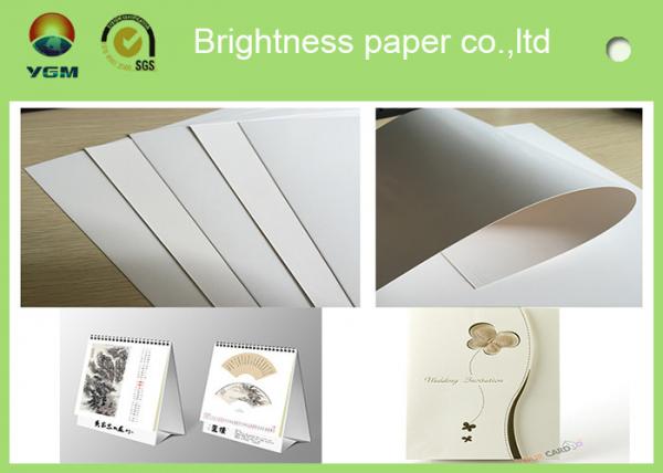 China Food Grade Cardboard Sheets , Folding Box Board Paper Chemical Mechanical Pulp factory
