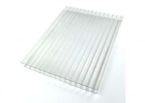 China Multiscene Twin Wall Polycarbonate Panels , Heatproof Translucent Roofing Sheets factory