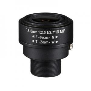 China 1/2.7 2.8-6.0mm 3Megapixel F2.0 S-Mount M12x0.5 mount Fixed IRIS Manual Zoom lens Vari-focal IR Lens on sale