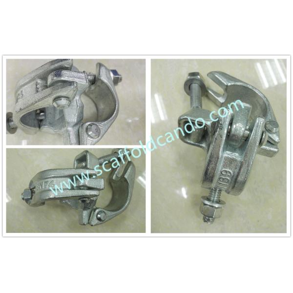 Good performance Forged British angle clamp for OD48mm pipe, electro galvanized for durable usage