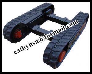 China Lawn Mower Rubber Track Undercarriage from china factory factory