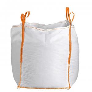 China CE Recycling Polypropylene Bags , 1000kg Jumbo bulk fibc bags For Sand factory