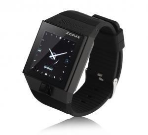 China Android Smart  Watch Phone ---E5, with Android 4.0 OS Build in Bluetooth and GPS factory