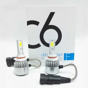 China LED Headlight Bulbs JALN7 C6 LED Conversion Kits Extremely Super Bright H1/H4/H7/H11/9005/9006 36W 3960lm factory