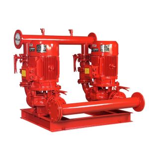 China Water Supply Fire Sprinkler Booster Pump Single Stage Vertical Inline Centrifugal on sale