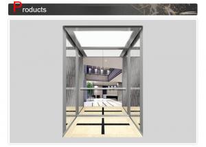 China Professional PVC Floor Elevator Cabin Decoration / Elevator Cab Interiors SN-CAB-1243 factory