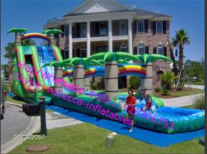 China Outdoor Inflatable Water Slide Product  Inflatable Water Slide Clearance/ Inflatanle Toy on sale