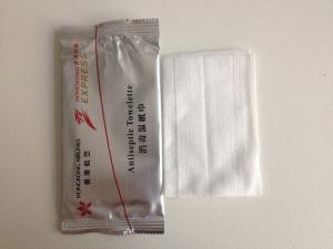 China airlines wet towel wipes on sale