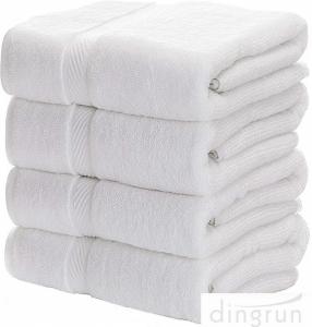 China 100% Cotton Luxury Bath Towels Highly Absorbent Hotel Towels for Bathroom Hotel Spa on sale