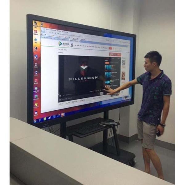75'' Touch Screen PC Teaching Interactive Flat Panel For Meeting Room