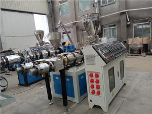 China Double Cavity PVC Plastic Extruder Machine 10m/Min Hauling on sale