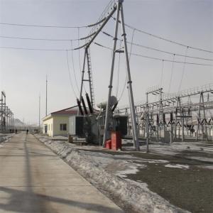 China Hot Dip Galvanized / Painting Substation Steel Structures For Transmission Line Project factory