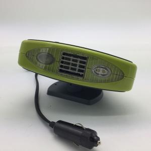 China Green Portable Car Heaters Auto Fan Heater Two Switch With Pic Heating Element factory