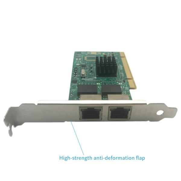 Dual-port PCI single RJ45 Lan port gigabit 1000Mbps network card