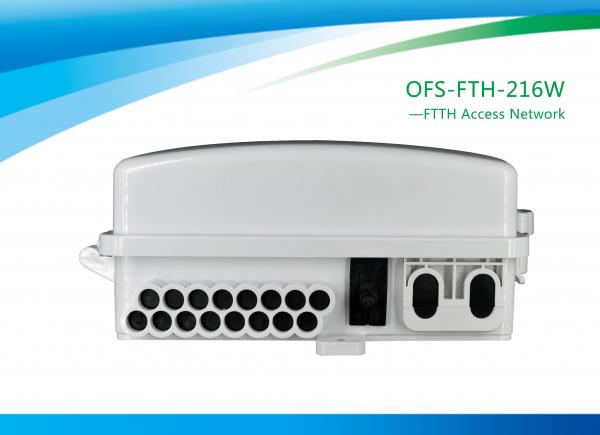 China 16 Ports Fiber Termination Box FTTx Access Network With White Color Outdoor factory