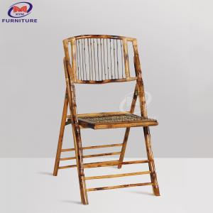 China Folding Wimbledon Wooden Wedding Outdoor Chairs Vintage Bamboo Product factory