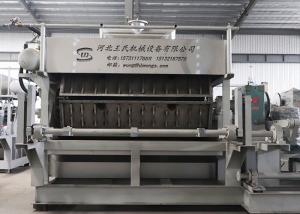 China Rotary 5 By 8 Sides Pulp Egg Tray Machine 6000 Pcs/Hr Metal Dryer on sale