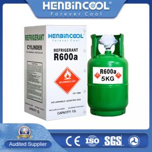 China Isobutane R600A Refrigerant Air Conditioner Cooling Gas Refilled Cylinder factory