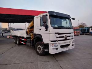 China Sinotruk Howo 6x4 Truck Mounted Crane Euro 2 Left Hand Driver Right Hand Driver on sale