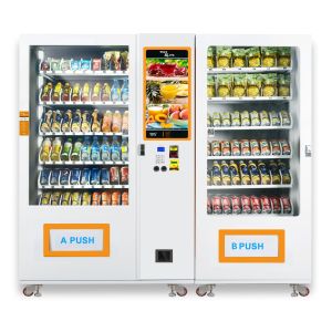 China Commercial Conveyor Belt Vending Machine Customized Master Slave Large Capacity factory