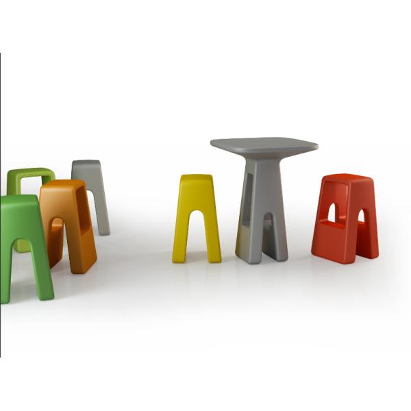 Customizable and Durable Weatherproof Eco-Friendly Stackable Roto Molded Furniture for Indoor and Outdoor Use
