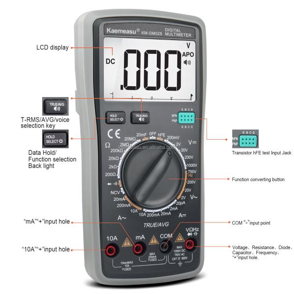 Multi Meter Oscilloscope Digital Professional Multimeters The Perfect Solution for Measuring Capacitance and Resistance