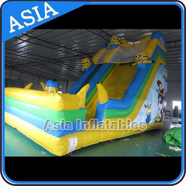 China PVC Tarpaulin Commercial Inflatable Bouncer Inflatable Minions Bouncy Castle factory