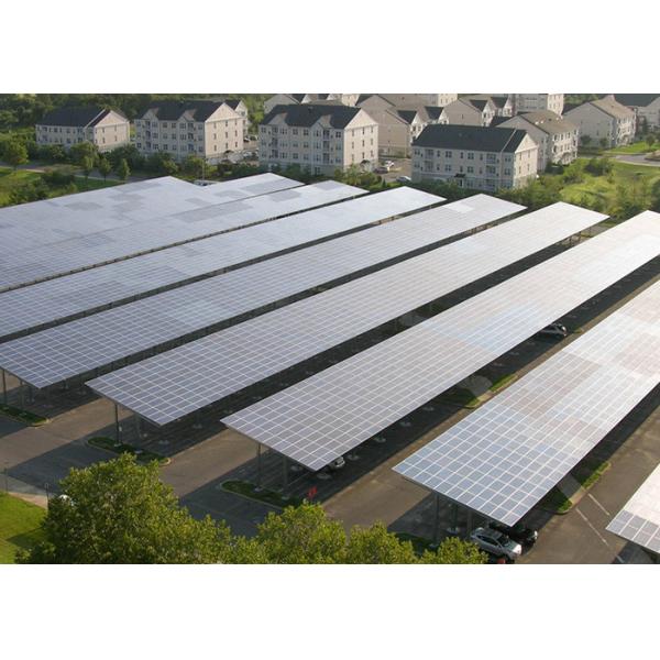 Aluminum Solar Mounting System PWM PV Structure Solar Panel Carport