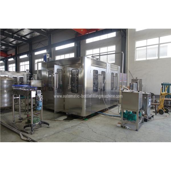 PLC Control Carbonated Filler Capper Machine For Energy Drink