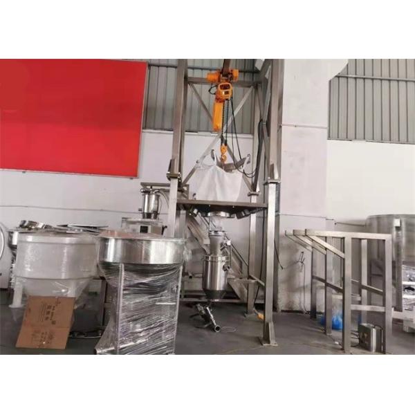 Automatic Powder Big Bag Unloading System Open Type Ton Bag Unloading Machine