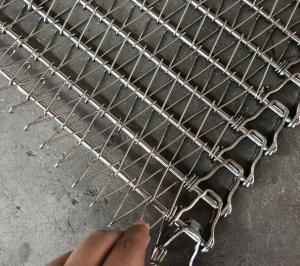 China Heat Resistant Metal Belt Wire Mesh Plate Thickness Range 2 - 3mm on sale