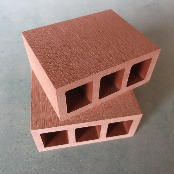 Outdoor Sanding Composite 90mm 40mm WPC Railing Handrail