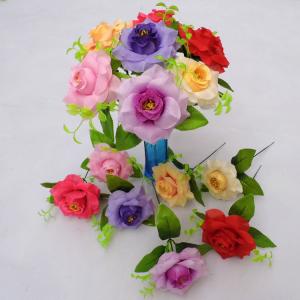 China artificial silk flowers wholesale factory