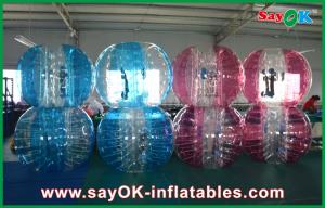 China Outdoor Inflatable Games Inflatable Toys Bumper Ball Soccer Bubble , Inflatable Human Hamster Ball factory
