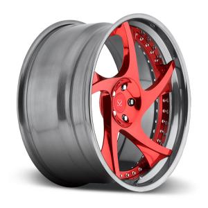 China 19x9.0 3PC Forged Aluminum Alloy Rims For GOLF Mk6 GTD on sale
