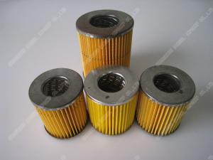 China S195 Fuel Filter Element Single Cylinder Diesel Engine Spare Parts  Yellow Color 100pcs Per Carton on sale