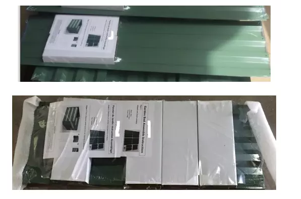 CE 0.3mm Thick L60cm Galvanized Raised Beds