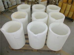 China White Refractory Ceramic Crucibles Graphite Melting Crucible For Drying Burning factory