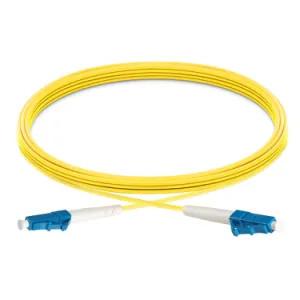 China RoHS Single Mode Fiber Jumpers LC-LC Fiber Optic Patch Cord on sale