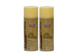 China Hard Wearing Metallic Gold Spray Paint , High Gloss Lacquer Paint For Wood factory